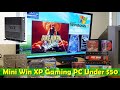 Windows XP Retro Gaming with a Console Sized PC Under $50