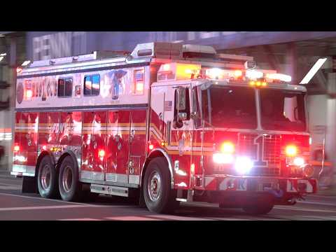 FDNY Rescue 1 Responding