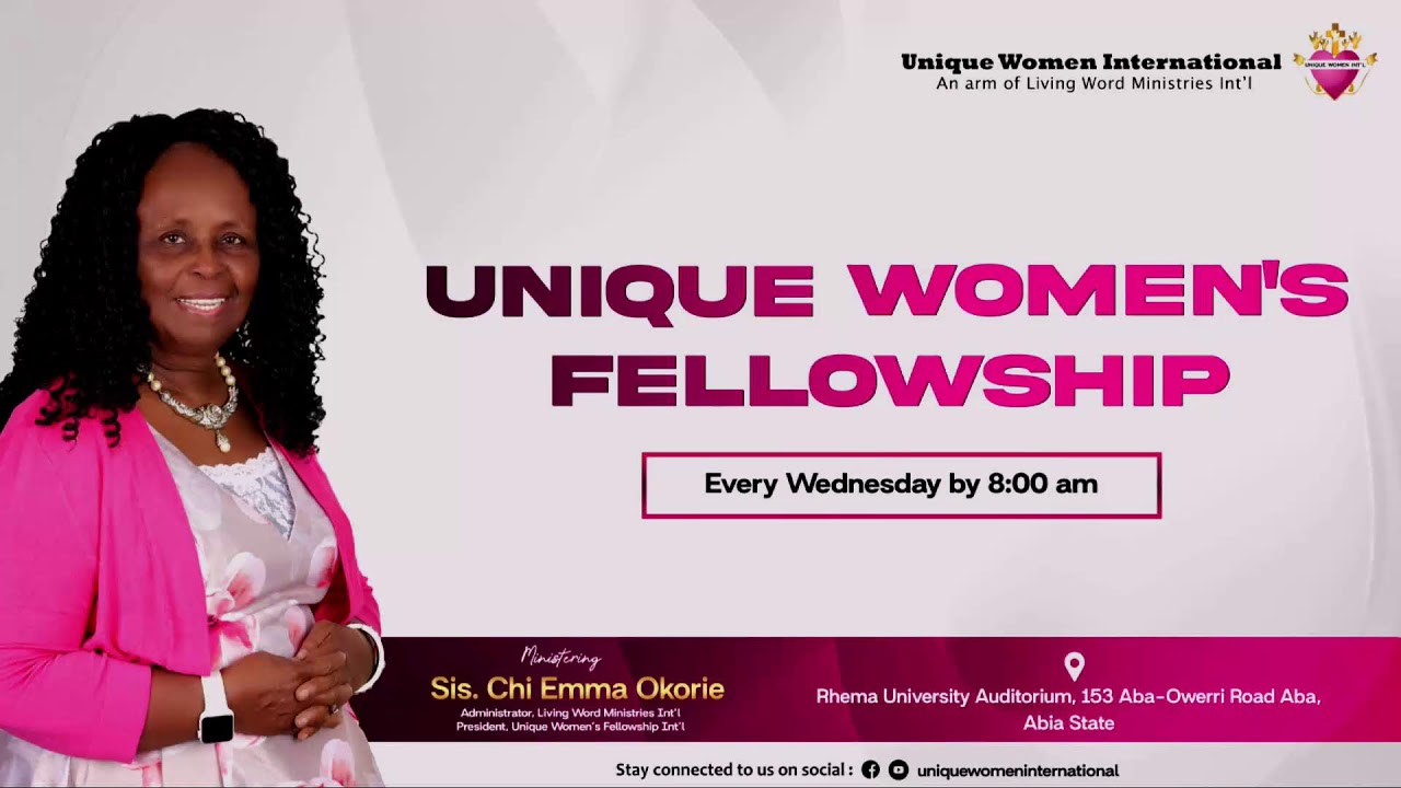 Unique Women International Weekly Fellowship