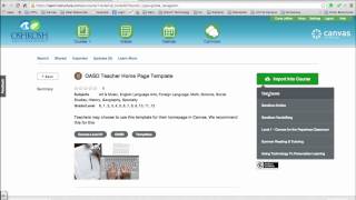 Importing Content from Commons into Canvas
