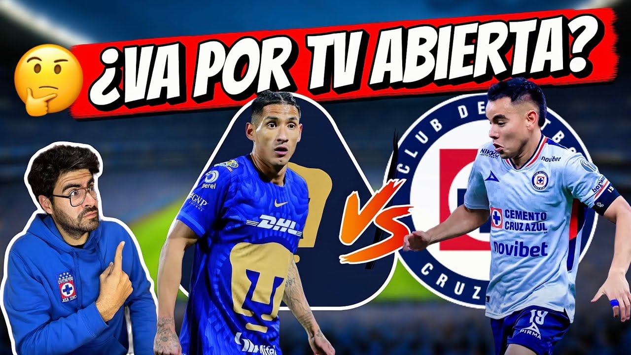 📺 Pumas vs Cruz Azul EN VIVO hoy | Canal, horario y dónde ver Jornada ...