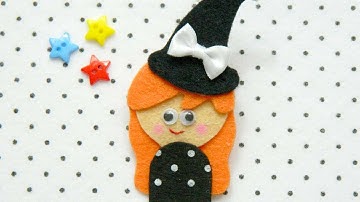 How To Make A Friendly Witch Brooch - DIY Crafts Tutorial - Guidecentral