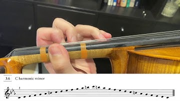 AMEB Violin 3rd Grade 3.6 C harmonic minor