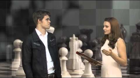 Magnus Carlsen interview for InstaForex TV