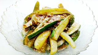 Закуска из жареных огурцов по корейски! Рецепт! Закуска из жареных огурцов по корейски! Рецепт!