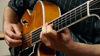 Sonntag J17X Archtop Jazz Guitar - Blues in G - played by Andreas Schulz chords