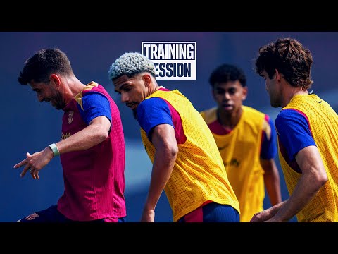 RECOVERY SESSION + FOCUSED ON OUR UPCOMING FIXTURE | FC Barcelona training ????????