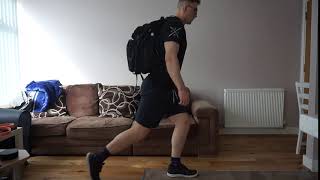 Backpack Reverse Lunge