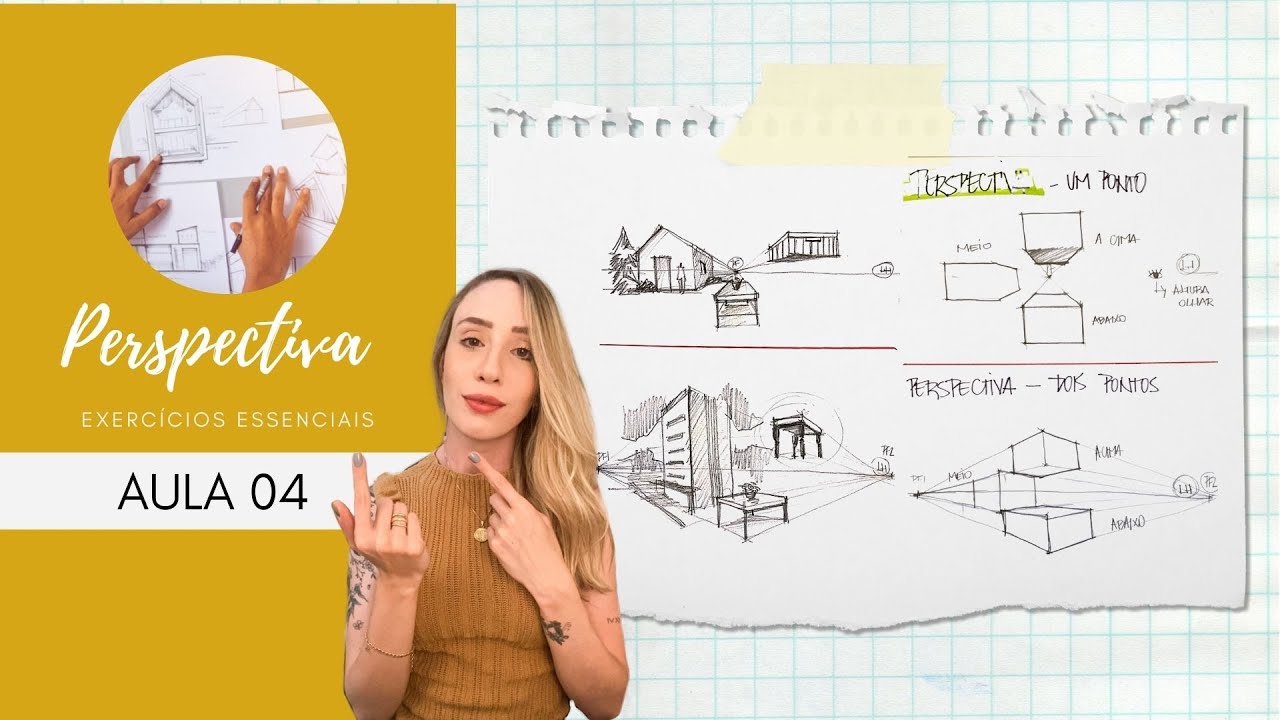 Aula 4 Perspectiva | Workshop: Transforme Suas Ideias em Croquis.