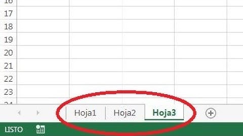 Pestañas Hojas en Excel no aparecen en la parte inferior Izquierda (Hoja1 / Hoja2 / Hoja3) SOLUCIÓN