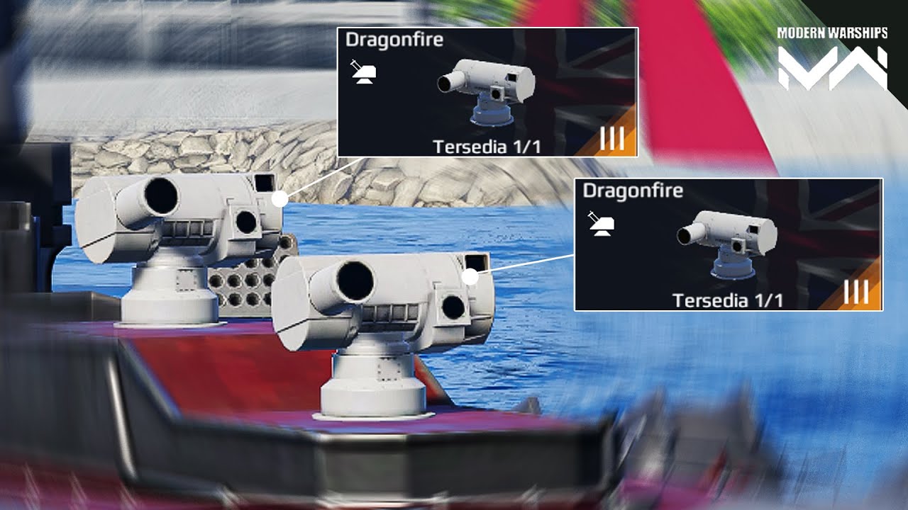 Dragonfire: Review and Tes Damage Air Defense Laser Gratis Dari Event - Modern Warships