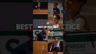 Last practice before the main draw. Check out the Best of Practice by @Mastercard #Priceless