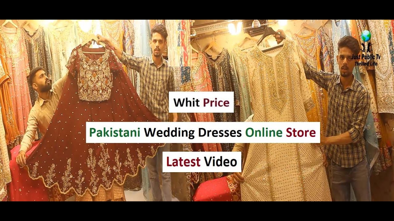 Long Pakistani Wedding Clothing: Buy Long Pakistani Wedding Clothing for  Women Online in USA