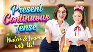 Master Present Continuous Tense in English! 🎓 | Grammar Rules & Examples 🗣️| Easy English Grammar
