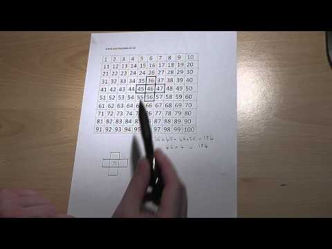gsce revison - number grids and algebra