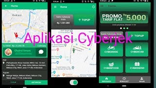 Aplikasi Cyberjek | cyber jek Penumpang dan Driver screenshot 2