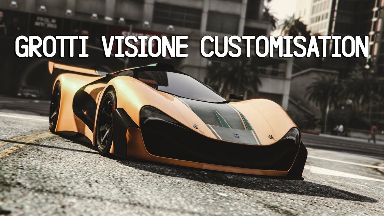 GTA 5 - Grotti Visione Customisation (Smugglers Run DLC) - YouTube