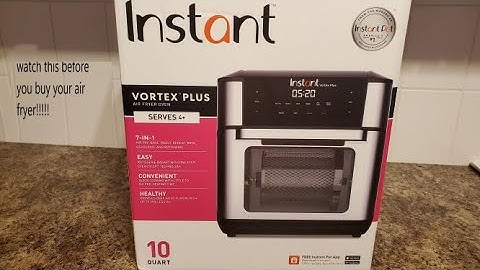 Unboxing of the Instant Pot Vortex Plus 7 in 1 Air Fryer Oven.  Detail Video.