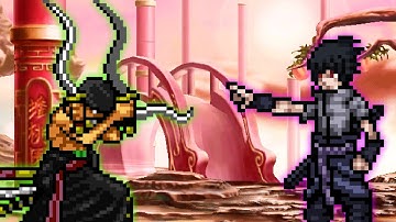 Zoro Ongaishima VS Sasuke Fms v1.2 In Jump Force Mugen