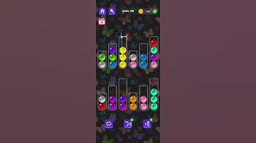 Ball Sort Master Level 728 #ballsortmaster #ballsortmastersolution #puzzlegame #gaming #games