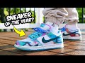 Futura nike sb dunk low bleached coral review  on feet