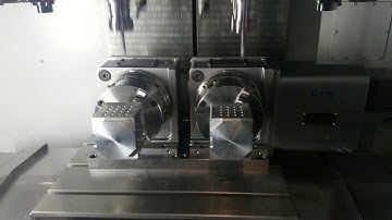 SMEC Machine Tools_SM 400DH - 2-SPINDLE TAPPING CENTER와 2-SPINDLE ROTARY를 이용한 가공 APPLICATION 동영상