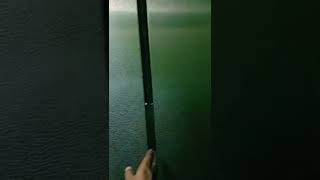 How to open the elevator door from inside, if it's stuck and you are alone.