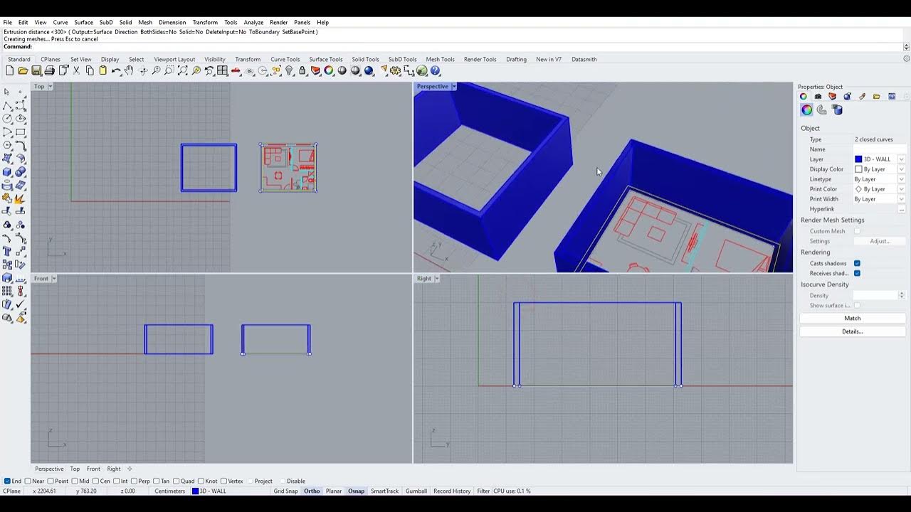RHINO 3D LESSON 02 03 SOLID PROBLEMS - YouTube