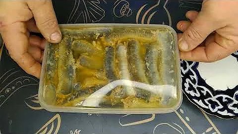 МИНОГА ЖАРЕНО МАРИНОВАННАЯ