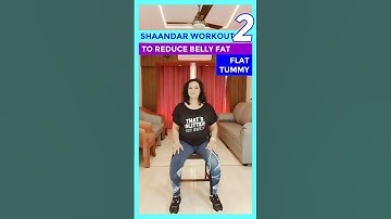 Shaandar Workout To Reduce Belly Fat.. #workout #youtubeshorts #fyp
