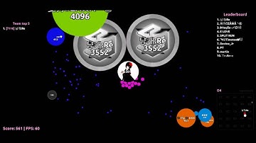 Agar.io - 사냥개:Re & Hyesoo Random Server Takeover 12