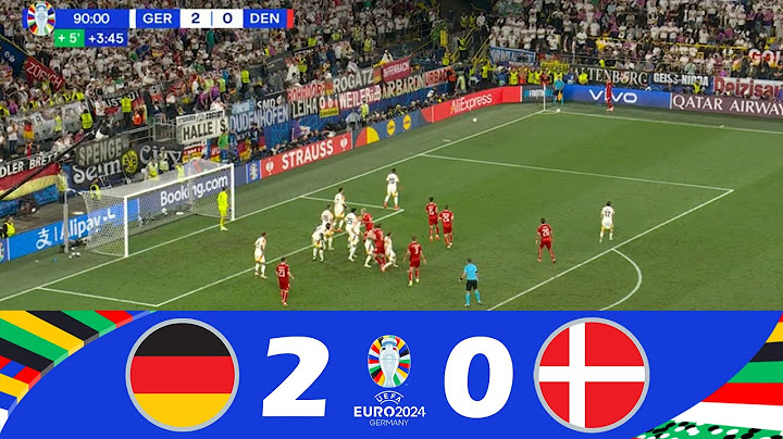 Deutschland gegen Dänemark [2:0] | UEFA Euro 2024 | Spielen Höhepunkte!