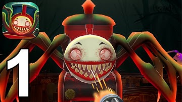 Spider Train: Survival Shoot - Gameplay Walkthrough Part 1 Horror Charlie Spider-Train (iOS, Android