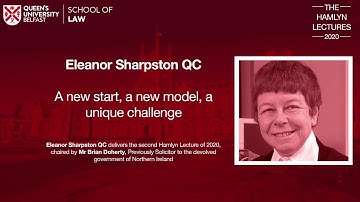 The Hamlyn Lecture 2020 Eleanor Sharpston QC  
