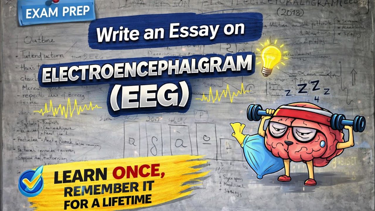 Q/A SERIES|| MOTOR PHYSIOLOGY: ESSAY ON ELECTROENCEPHALOGRAM(EEG)