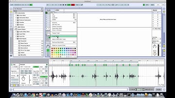 Ableton Live Tutorial - Creating an Original Audio Sample Loop from Scratch