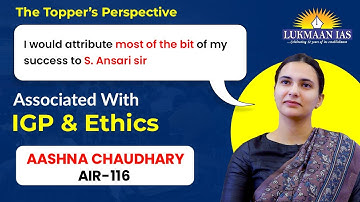 Aashna Chaudhary | AIR-116  UPSC CSE 2022 | Jahidul | The Topper