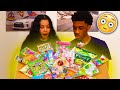 AMERICANS TRY JAPANESE CANDY-SNACKS! (Sweet taste of Japan)