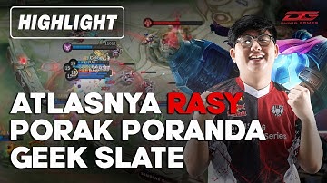 ATLASNYA RASY PORAK PORANDA GEEK SLATE | Highlight Alter Ego vs Geek Slate MPL ID S11