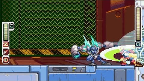 MegaMan Zero - Zero VS Blizzack Staggroff - Best Boss Beating Ever! (BBBE)