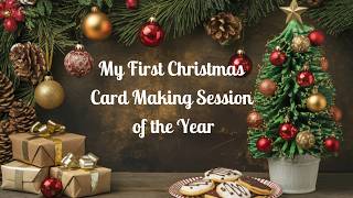 My FIRST Christmas Cardmaking Video of the Year! 🎄 Echo Park + Jess Crafts Sketch