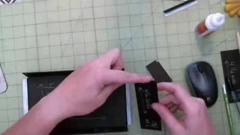 Memorydex Part 1 Build your box By Ashliegh Hepinstall