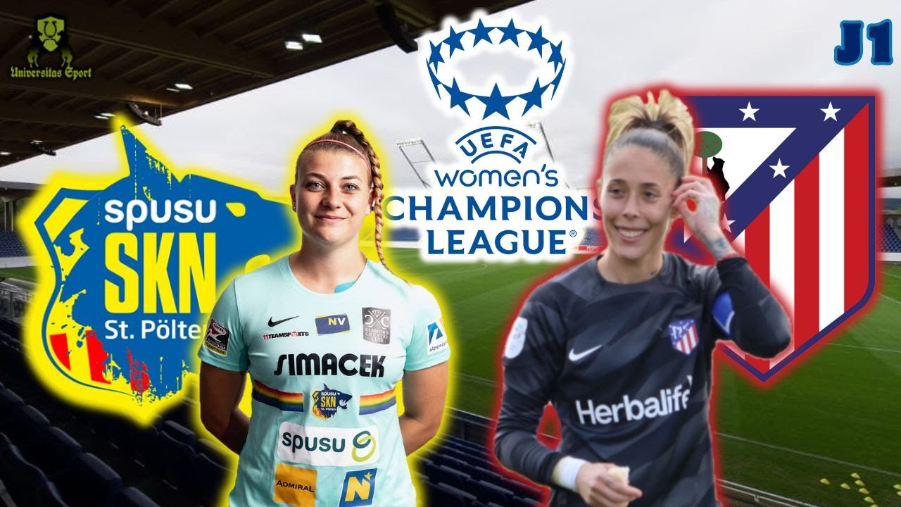 SKN ST. PÖLTEN FRAUEN VS ATLÉTICO DE MADRID FEMENINO 🔴NARRACIÓN EN ...