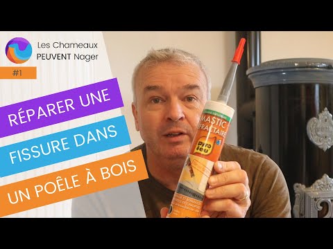 Vidéo: Mastic Pour Poêles Et Cheminées 