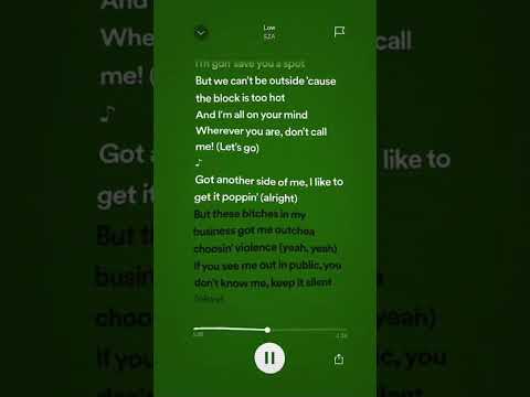SZA - Low
