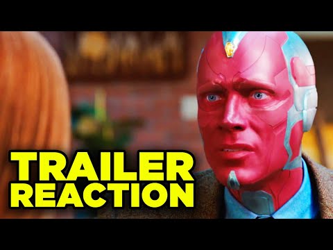 WANDAVISION TRAILER REACTION! Pocket Reality Explained & First Thoughts!