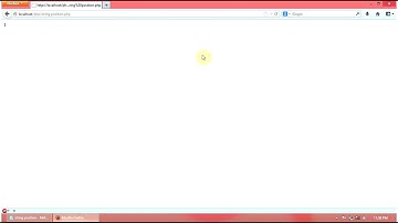 PHP Tutorial String function (strpos) : How to get a position of a substring in a string
