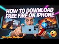 How To Download FREE FIRE in iPhone 2025 in 5 Minutes || Free Fire iPhone Me Kaise Install Kare