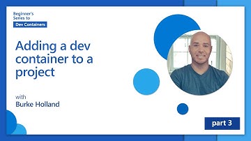 Adding a dev container to a project [3 of 8] | Beginner