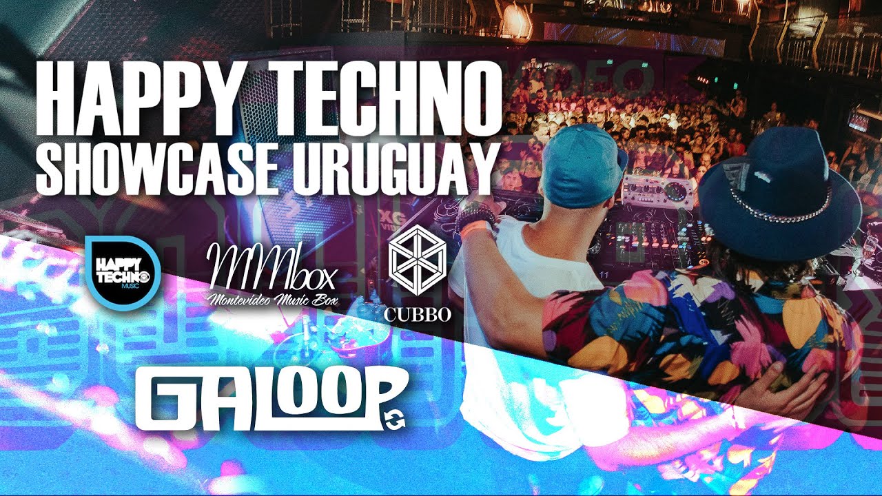 Dejandole la pista a Lexlay en el Showcase de HAPPY TECHNO en Uruguay (Galoop DJ SET) [MMBOX]